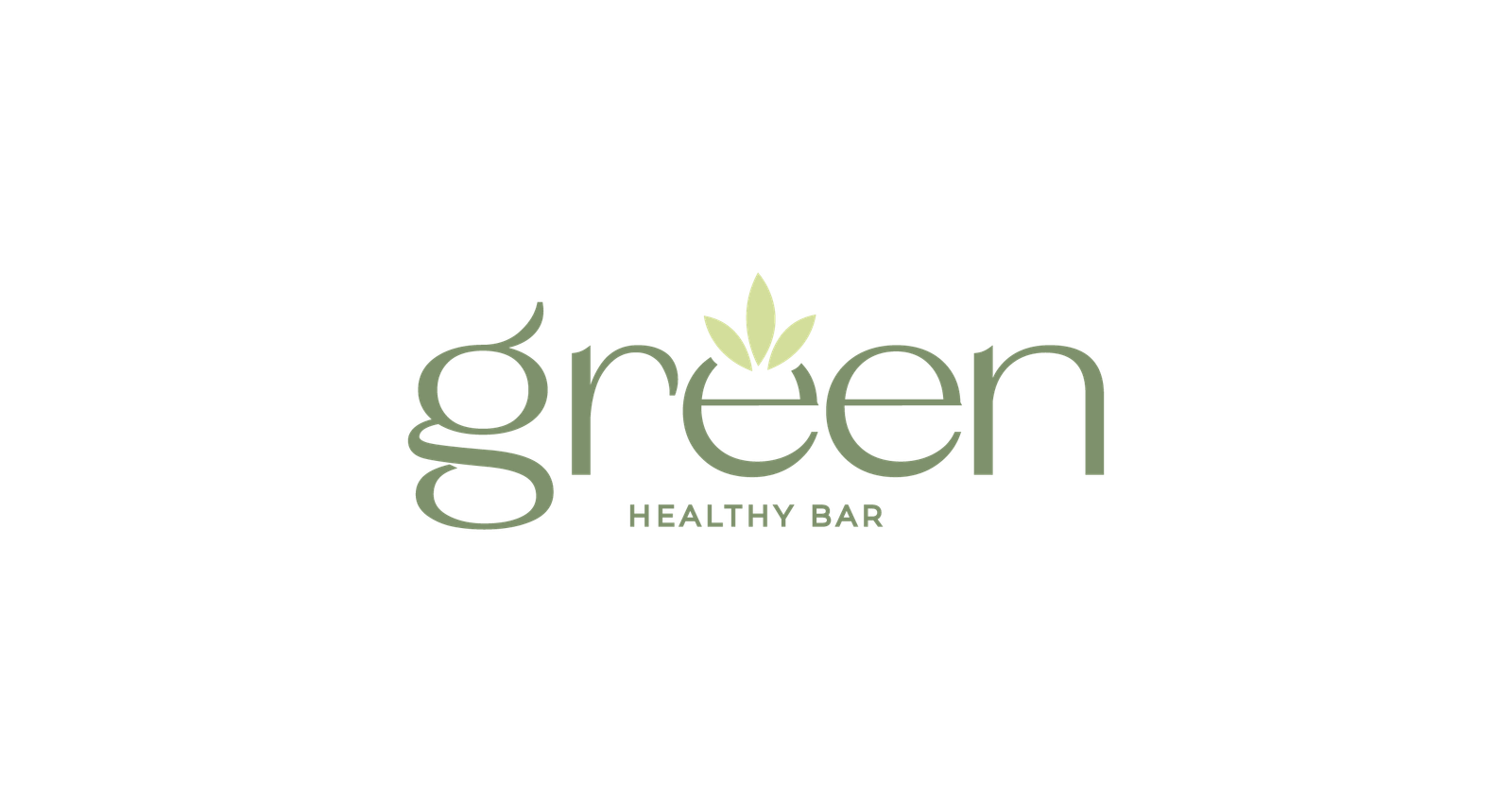 Green Healthy Bar Logo